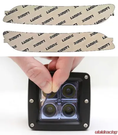 Lamin-X Porsche 997 GT3|GT3 RS 2007-2008 DRL & Blue Turn Signal Covers - P606B