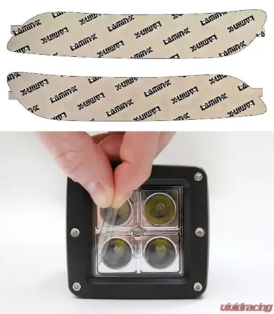 Lamin-X Porsche 997 GT3|GT3 RS 2007-2008 DRL & Clear Turn Signal Covers - P606CL