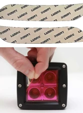 Lamin-X Porsche 997 GT3|GT3 RS 2007-2008 DRL & Pink Turn Signal Covers                                     - P606P - Image 4