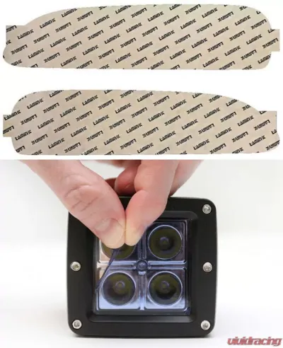 Lamin-X Porsche 997.2 Carrera 2009-2012 DRL/Blue Turn Signal Covers - P611B