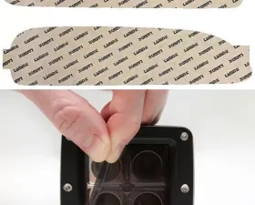 Lamin-X Porsche 997.2 Carrera 2009-2012 DRL/Gunsmoke Turn Signal Covers