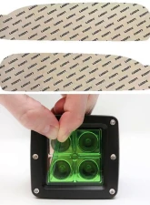 Lamin-X Porsche 997.2 Carrera 2009-2012 DRL/Green Turn Signal Covers                                     - P611GR - Image 5