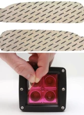 Lamin-X Porsche 997.2 Carrera 2009-2012 DRL/Pink Turn Signal Covers                                     - P611P - Image 4