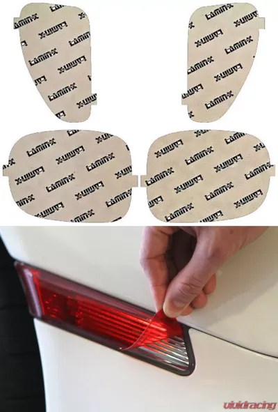 Lamin-X Jeep Renegade 2015-2018 Red Rear Markers Covers - J1117R