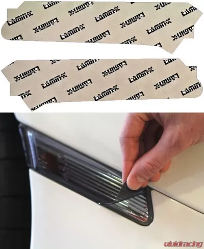Lamin-X Porsche 997.2 Carrera 2009-2012 Gunsmoke Side Marker Covers - P511G