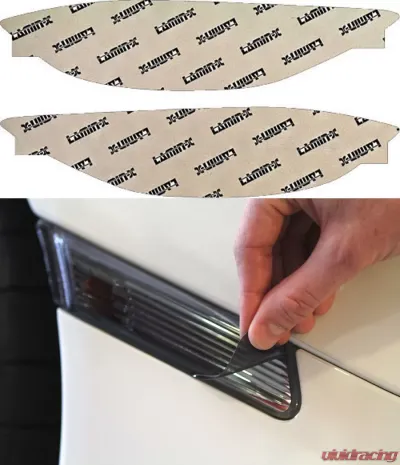 Lamin-X Porsche 958 Cayenne 2011-2014 Gunsmoke Side Marker Covers - P615G