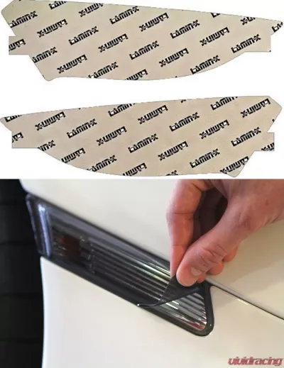 Lamin-X Porsche 981 Boxster 2013-2016 Gunsmoke Side Marker Covers - P617G