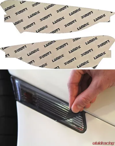 Lamin-X Porsche 991 Carrera 2012-2016 Gunsmoke Side Marker Covers - P619G