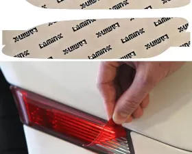 Lamin-X Porsche 970 Panamera 2014-2016 Red Side Marker Covers