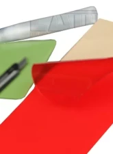 Lamin-X One 12" x 24" Red Universal Film Cover                                     - 1-1224R - Image 5