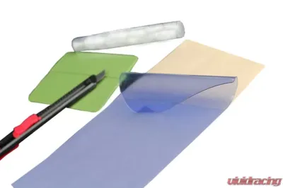 Lamin-X One 12" x 32" Blue Universal Film Cover - 1-1232B