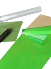 Lamin-X One 12" x 40" Green Universal Film Cover                                     - 1-1240GR - Image 5