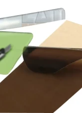 Lamin-X One 18" x 32" Smoked Universal Film Cover                                     - 1-1832S - Image 5