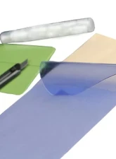 Lamin-X One 18" x 40" Blue Universal Film Cover                                     - 1-1840B - Image 5