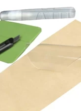 Lamin-X One 18" x 40" Clear Universal Film Cover                                     - 1-1840CL - Image 5