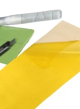 Lamin-X One 18" x 40" Yellow Universal Film Cover                                     - 1-1840Y - Image 5