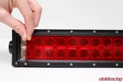 Lamin-X Two 12" x 12" Red Universal Film Cover - 2-1212R