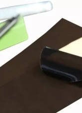 Lamin-X Two 18" x 32" Charcoal Universal Film Covers                                     - 2-1832C - Image 5