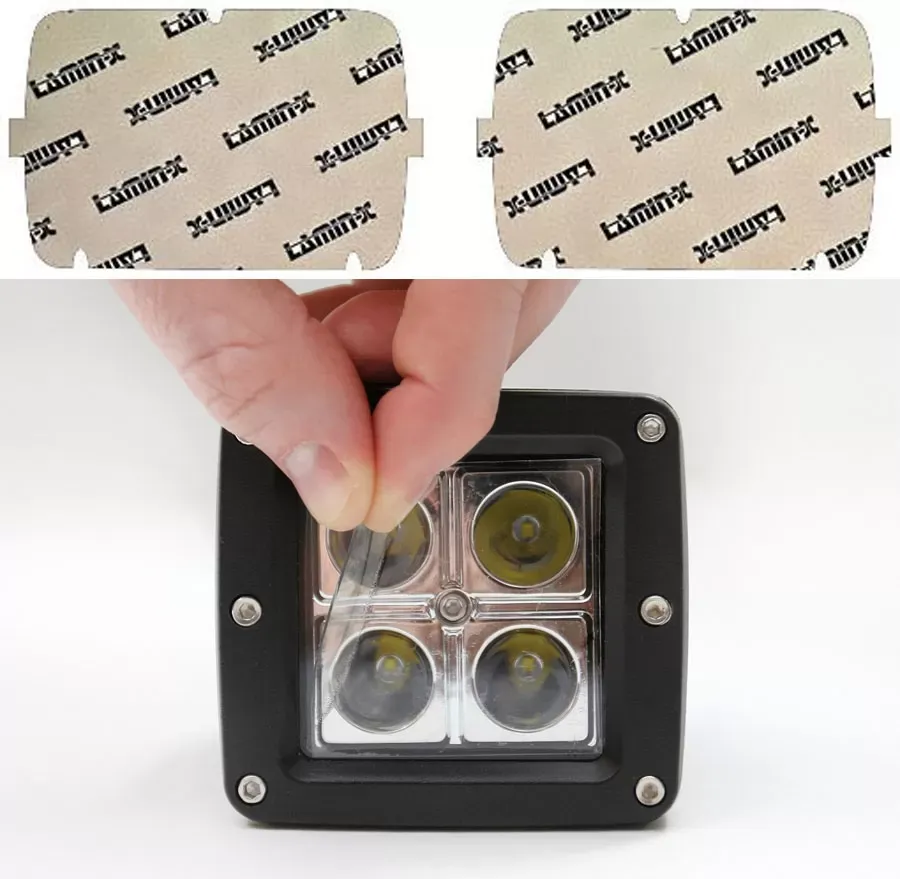 Lamin-X 3x5" Clear Sealed Beam US Light Covers - SB-35CL