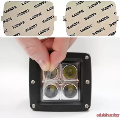 Lamin-X 4x6" Clear Sealed Beam EURO Light Covers - SB-46ECL