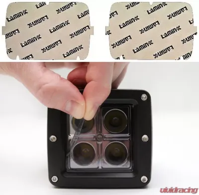 Lamin-X 4x6" Tint Sealed Beam US Light Covers - SB-46T