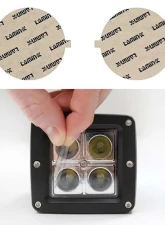 Lamin-X 5" Clear Round Light Covers                                     - SB-5CL - Image 4