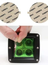 Lamin-X 5" Green Round Light Covers                                     - SB-5GR - Image 5