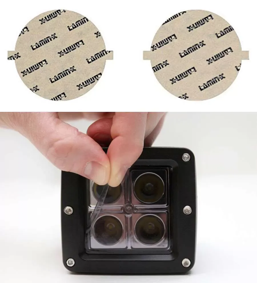 Lamin-X 5" Tint Round Light Covers - SB-5T