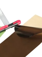 Lamin-X One 6" x 12" Smoked Universal Film Covers                                     - 1-612S - Image 5