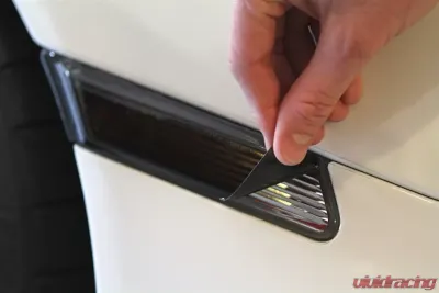 Lamin-X One 8" x 8" Charcoal Universal Film Cover - 1-88C