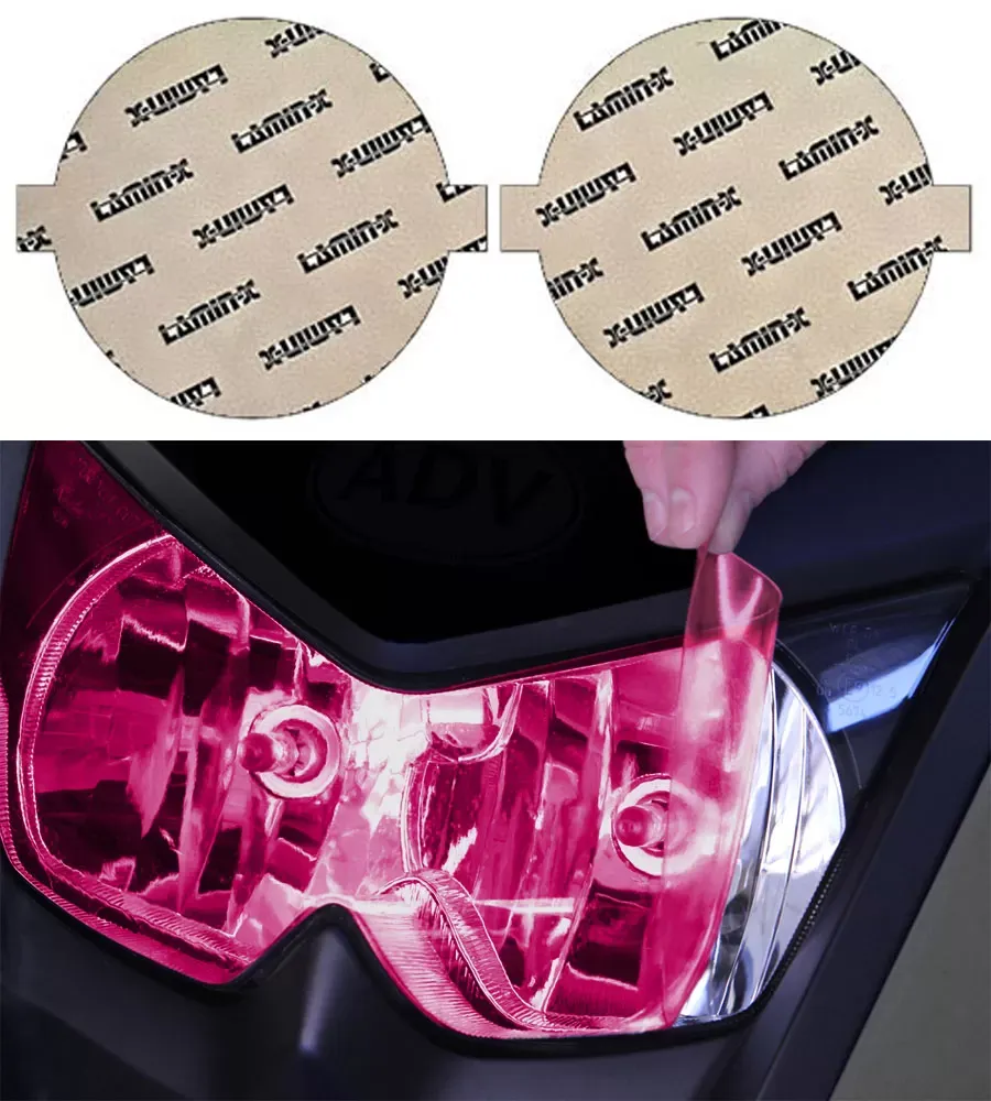 Lamin-X Hella RE 500 6.375" Pink Round Covers - HE002P