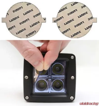 Lamin-X 2" Blue Round Light Covers - SB-2B