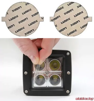 Lamin-X 2" Clear Round Light Covers - SB-2CL