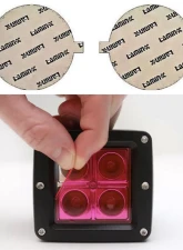 Lamin-X 2" Pink Round Light Covers                                     - SB-2P - Image 2