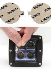 Lamin-X 3.125" Blue Round Light Covers                                     - SB-3.125B - Image 5