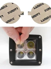 Lamin-X 3" Clear Round Light Covers                                     - SB-3CL - Image 5
