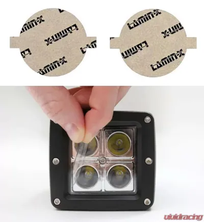 Lamin-X 3" Clear Round Light Covers - SB-3CL