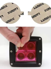 Lamin-X 3" Pink Round Light Covers                                     - SB-3P - Image 4