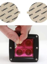 Lamin-X 5" Pink Round Light Covers                                     - SB-5P - Image 4