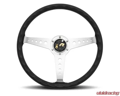 MOMO Heritage California Black Leather 360mm Steering Wheel - CAL36BK2S