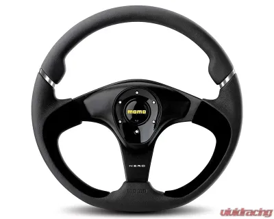 MOMO Nero Black Leather Steering Wheel - NER35BK0B