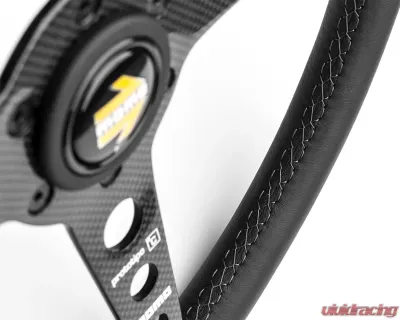 MOMO Prototipo 6C Carbon Fiber 350mm Steering Wheel - PRO35BK1C