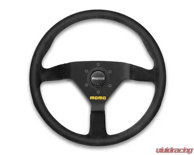 MOMO MOD.78 330mm Black Leather Steering Wheel - R1909/33L