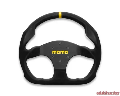 MOMO MOD.30 Black Suede No Buttons Steering Wheel - R1960/32S