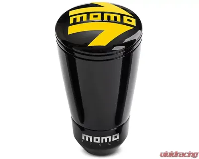 MOMO SK50 Gloss Black Aluminum Shift Knob - SKFBLK