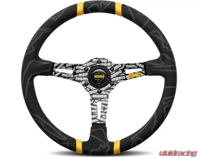 MOMO Ultra Steering Wheel 350mm Black - ULT35BK0BK