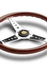 Momo California Wood Mahogany Wood, Polished Spokes                                     - CAL36WD0P - Image 3