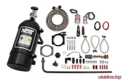 NOS/Nitrous Oxide System LS 90MM NOS PLATE COMPLETE DBW KIT-BLACK - 05164BNOS