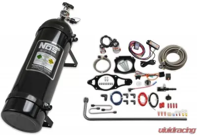 NOS/Nitrous Oxide System 6TH GEN CAMARO N2O KIT,15LB,BLACK Chevrolet 6.2L V8 - 05166BNOS