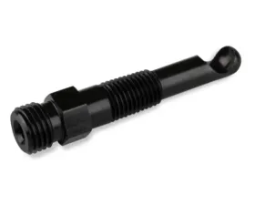 NOS/Nitrous Oxide System ALUMINUM, 90 DEG. DIRECT NOZZLE, BLACK